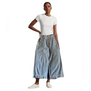 STUDIO F, Hight waist cropped Jean